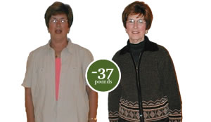 Ginny lost 37 pounds Ginny lost 37 pounds